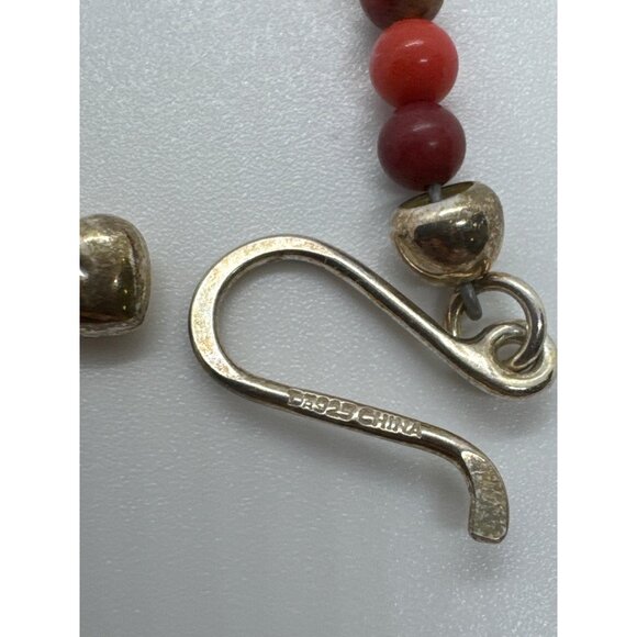 Jay King DTR 925 Multicolor Gemstone Bead Necklace Sterling Silver Hook Clasp - Picture 6 of 9